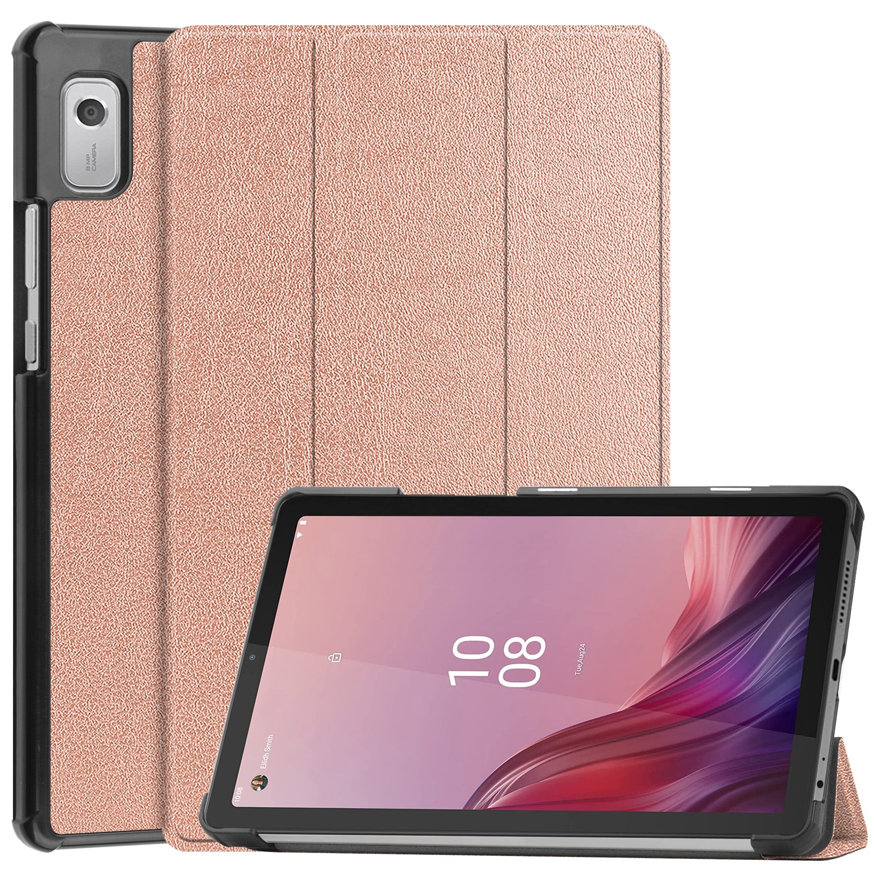 For Lenovo Tab M9 Anti-scratch PU Leather Tablet Case Tri-fold Stand Protective Cover For Lenovo Tab M9 Anti-scratch PU Leather Tablet Case Tri-fold Stand Protective Cover